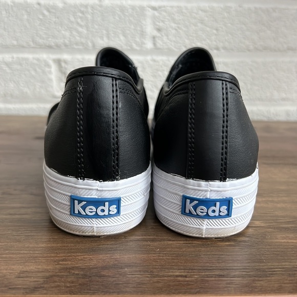 Keds Double Decker Leather Sneaker - Picture 4 of 8